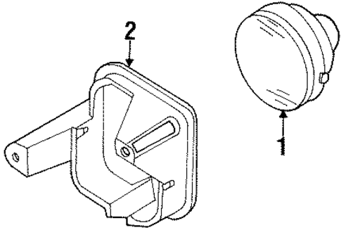 Escort FOG LAMPS
