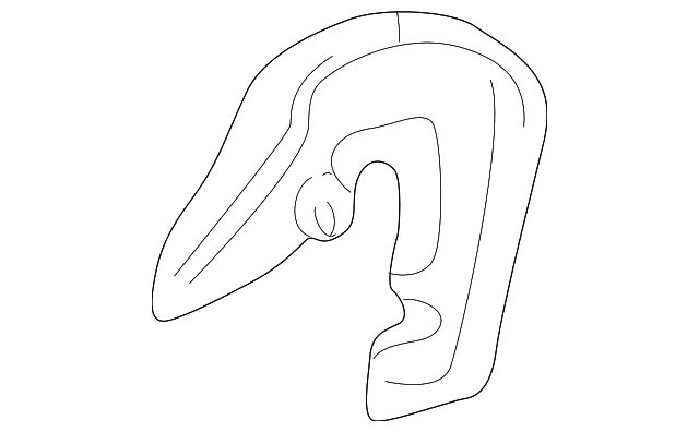 71876-0C040-B1 Деталь ADJUST COVER, LEFT