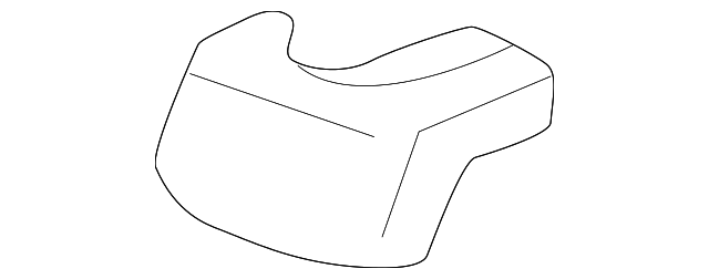 72137-0C060 Деталь TRACK END COVER, LEFT