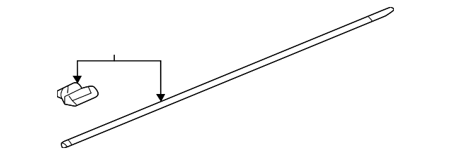20830938 Деталь LOWER W'STRIP, RIGHT