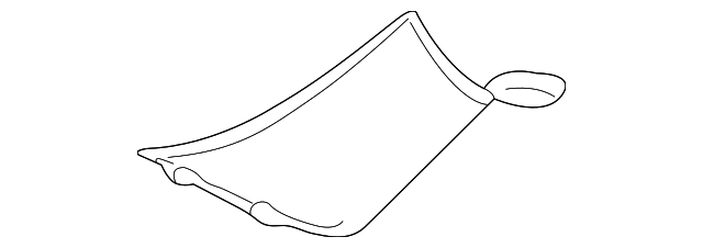 51-43-7-136-078 Деталь WNDSHLD PLR TRIM, RIGHT