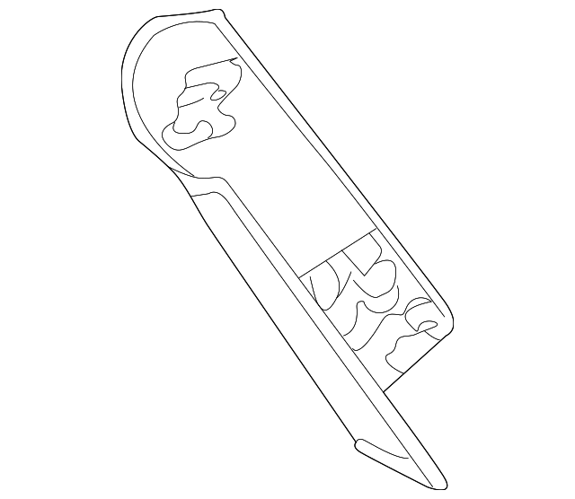 51-43-7-136-083 Деталь REAR TRIM, LEFT