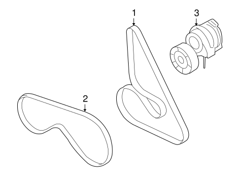 X6 BELTS & PULLEYS