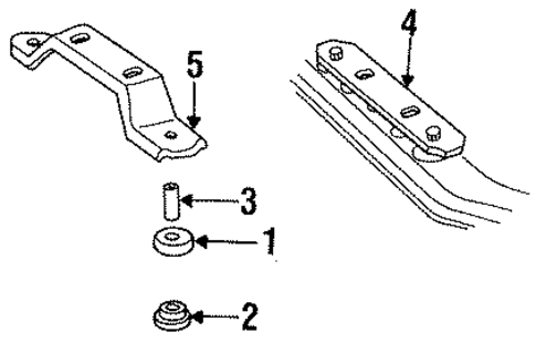 Dakota ENGINE & TRANS MOUNTING