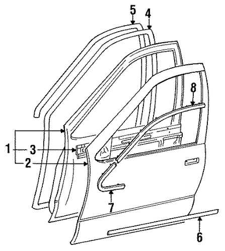 Stylus DOOR & COMPONENTS