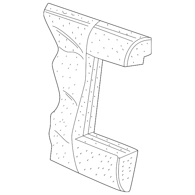 3B0-885-776-C Деталь SEAT BACK PAD, RIGHT