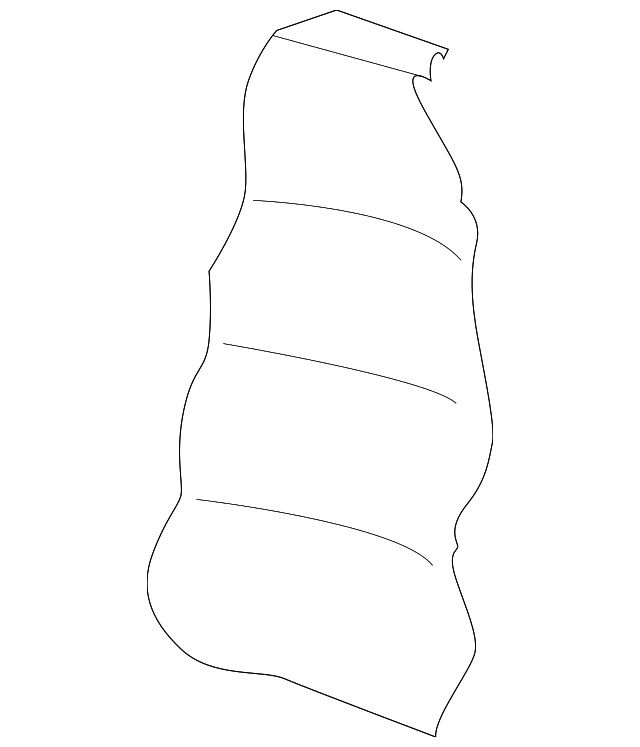 3B0-885-805-B-ETU Деталь COVER, LEFT