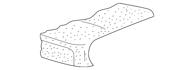 3B0-885-376-C Деталь SEAT CUSHION PAD, RIGHT