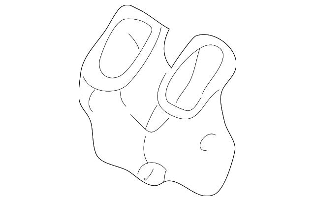 83416-S9V-A01 Деталь DUCT, CENTER CONSOLE