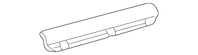 15033279 Деталь UPPER TRIM PANEL, LEFT