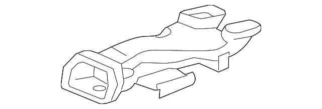 83465-SJA-003 Деталь DUCT ASSY. B, RR. VENTILATION