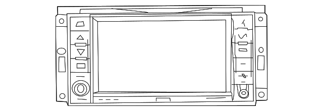 68206393AC Деталь DISPLAY UNIT