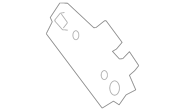 76680-JM00A Деталь ANCHOR PLATE, RIGHT