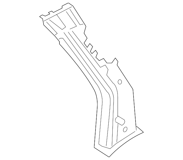76660-JM00A Деталь LOCK PLR REINF, RIGHT