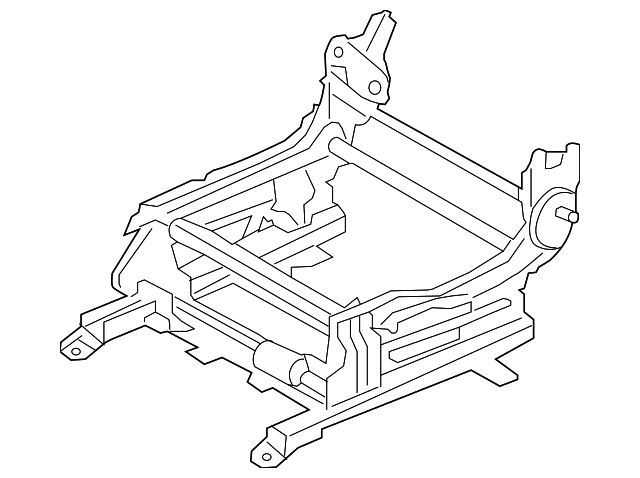 87450EH00A Деталь SEAT ADJUST ASSY, LEFT