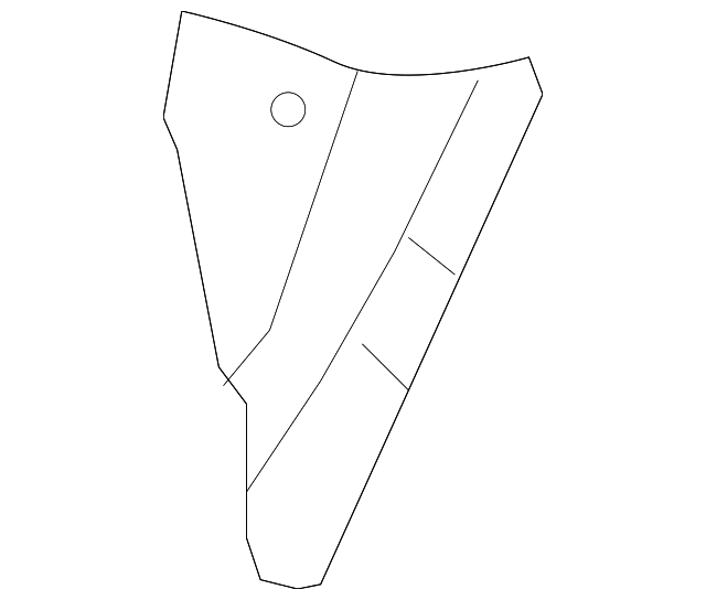 61736-52090 INNER SIDE PANEL, LEFT