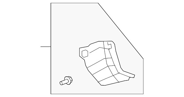 62112-02180-B0 COWL TRIM, LEFT