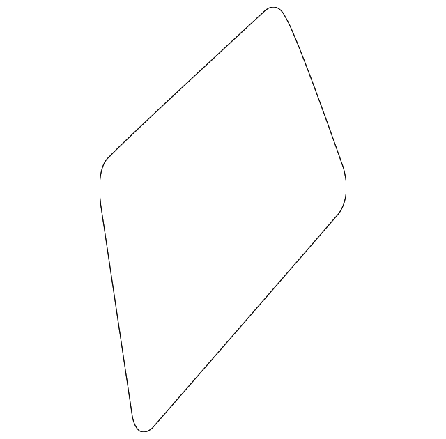 88987541 Деталь MIRROR GLASS, LEFT