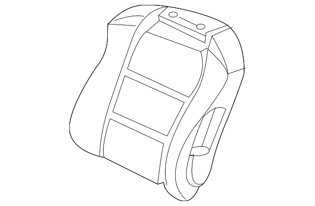 81127-TK4-L22 PAD, R. FR. SEAT-BACK (WITH OPDS SENSOR)