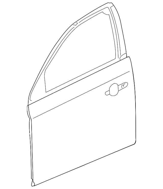 25863363 Деталь DOOR SHELL, RIGHT