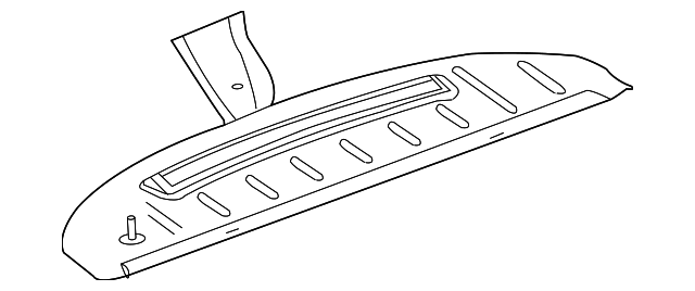 5029611AC Деталь UNDERBODY SHIELD