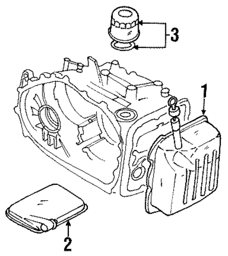 Mirage TRANSAXLE PARTS