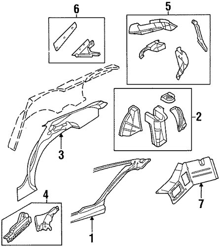 LHS INNER STRUCTURE