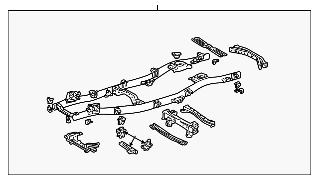 51001-6C121 Деталь FRAME ASSY