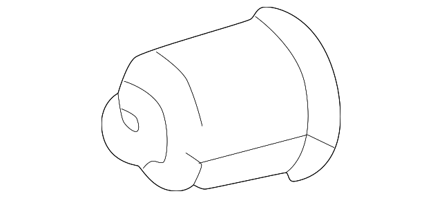 52275-0E010 Деталь MOUNT BRACKET BUSHING, RIGHT