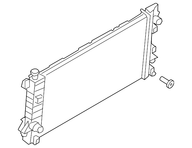 BL3Z-8005-D RADIATOR