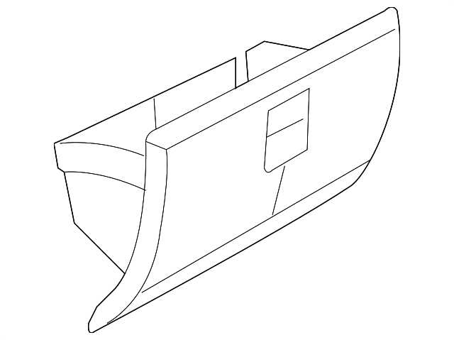 1KE74XDVAB Деталь GLOVE BOX ASSY