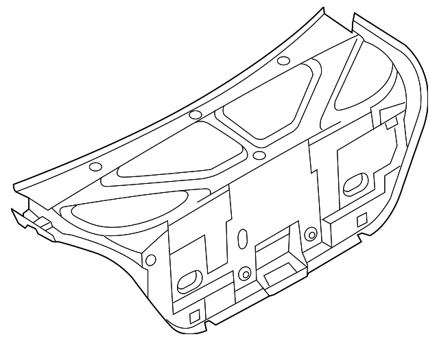7629086Z00 Деталь TRUNK LID TRIM