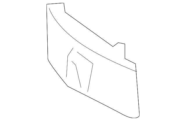 84970-ZM70A Деталь LOWER TRIM PANEL ESCUTCHEON, RIGHT