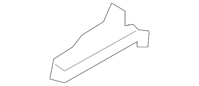 84960-ZM70A Деталь LOWER TRIM PANEL SIDE BRACKET, RIGHT