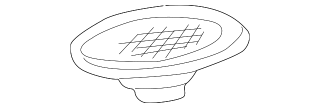 25659139 PKG TRAY SPEAKER, RIGHT