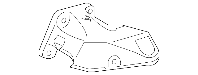 12315-31180 Деталь MOUNT BRACKET, LEFT