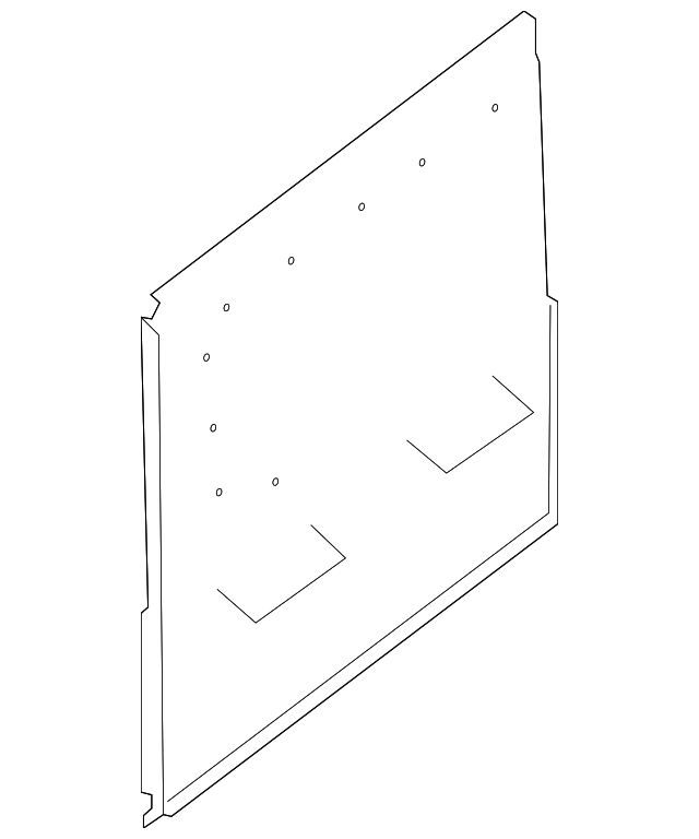 77511-1PB0A Деталь INNER PANEL, LEFT
