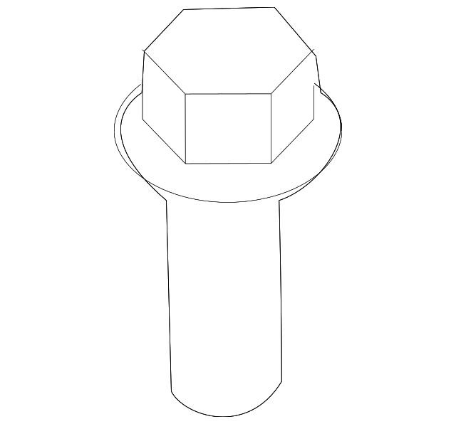11589039 UPPER SUPPORT BOLT