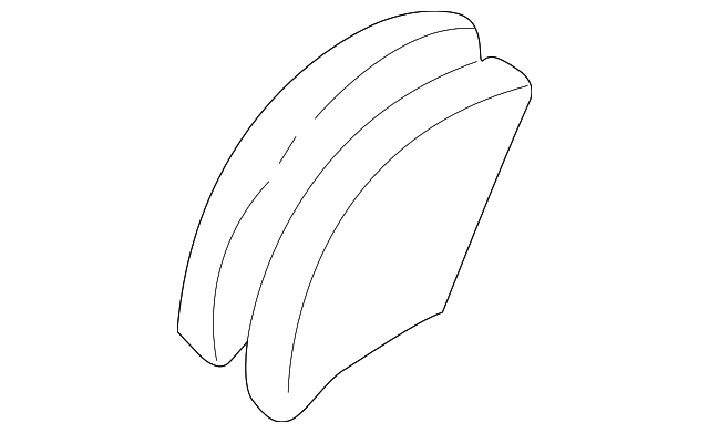 10286318 Деталь FILLER, RIGHT