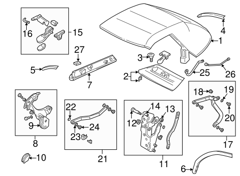 Camaro FRAME & COMPONENTS