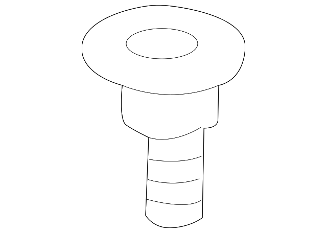 10224620 Деталь FRONT BOW BOLT, LEFT