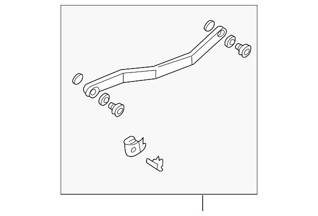 12457566 Деталь LINKAGE ROD, LEFT