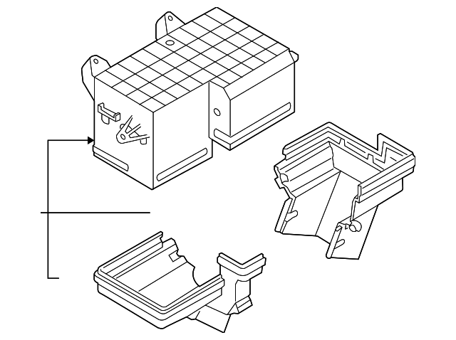 3D2-937-495 Деталь FUSE BOX