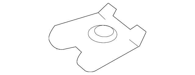 51-77-9-808-118 Деталь WHEEL OPNG MLDG U-NUT, LEFT