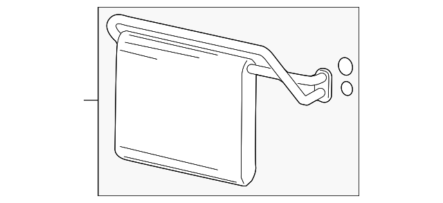 88511-04010 Деталь EVAPORATOR CORE