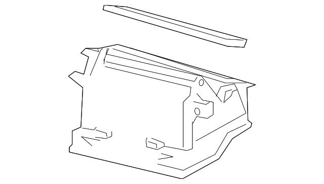 87611-04010 Деталь HEATER CASE
