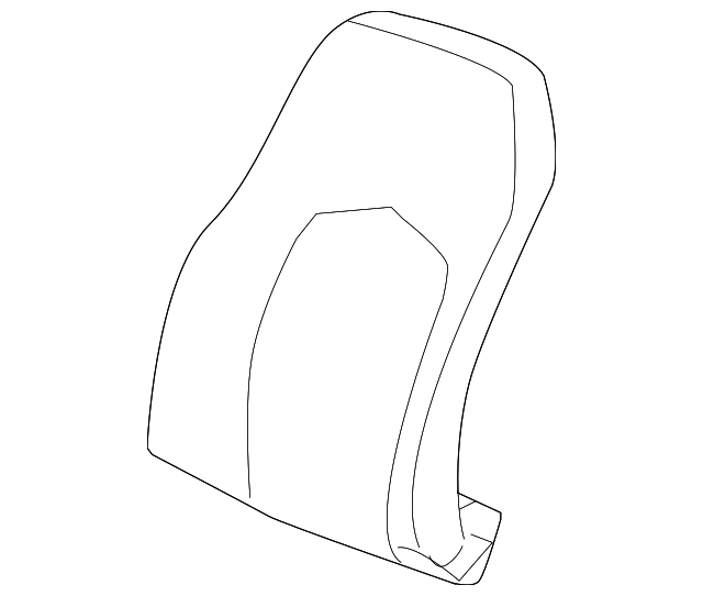 22737827 Деталь SEAT BACK COVER
