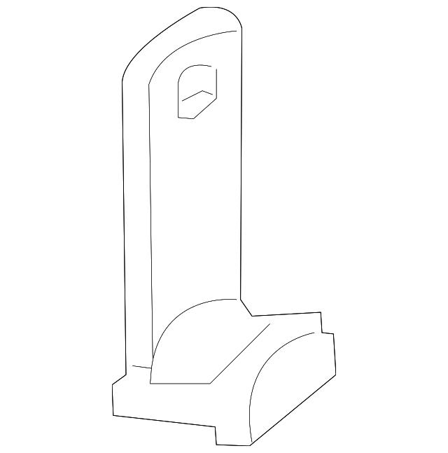 87692-5Z000 Деталь ARMREST HOOK, RIGHT