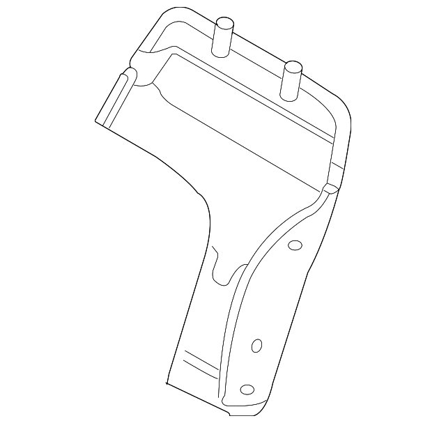 87601-5Z000 Деталь SEAT BACK FRAME, RIGHT