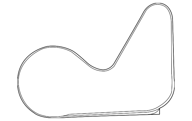 31110-RLV-A02 Деталь BELT, ALTERNATOR (MITSUBOSHI)